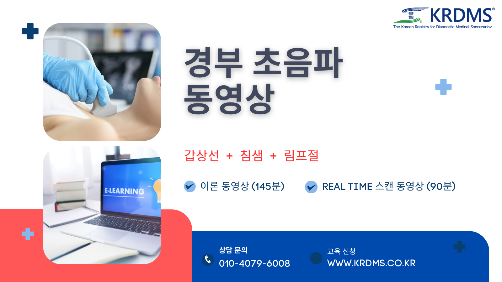 경부 초음파 핵심 과정 (갑상선·침샘·림프절)